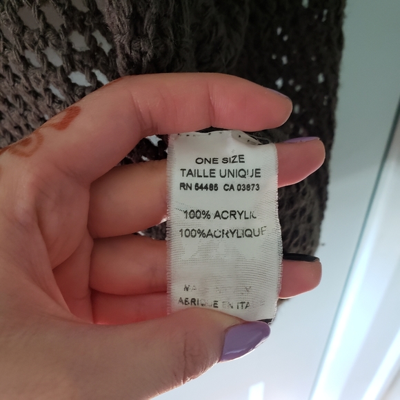 Open knit cardigan - Picture 3 of 5